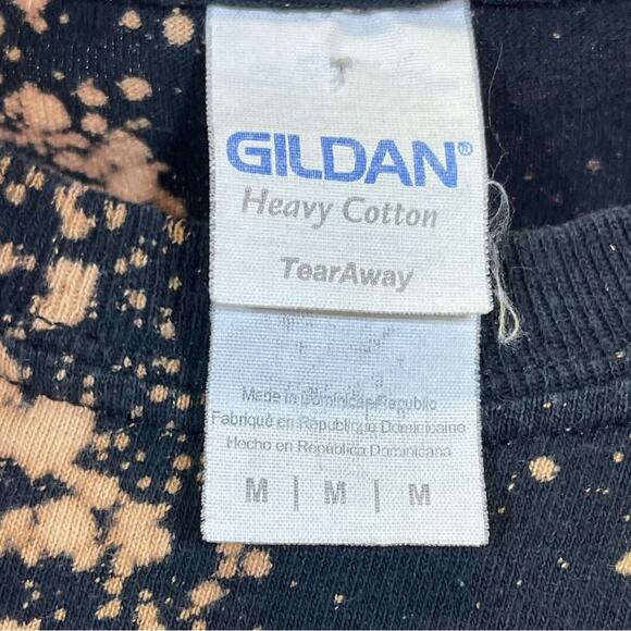 Gildan Heavy Cotton, Bleach Dyed, Okie Shine T-Shirt. Size Medium. Excellent con - Picture 3 of 6